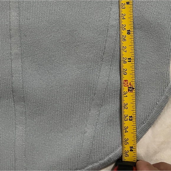 Aritzia Wilfred Natalie Top in Blue Buoy - Size S NWOT - Picture 7 of 7